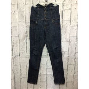 Zana Di Super High Waist Dark Wash Jean Size 9 ~ Excellent